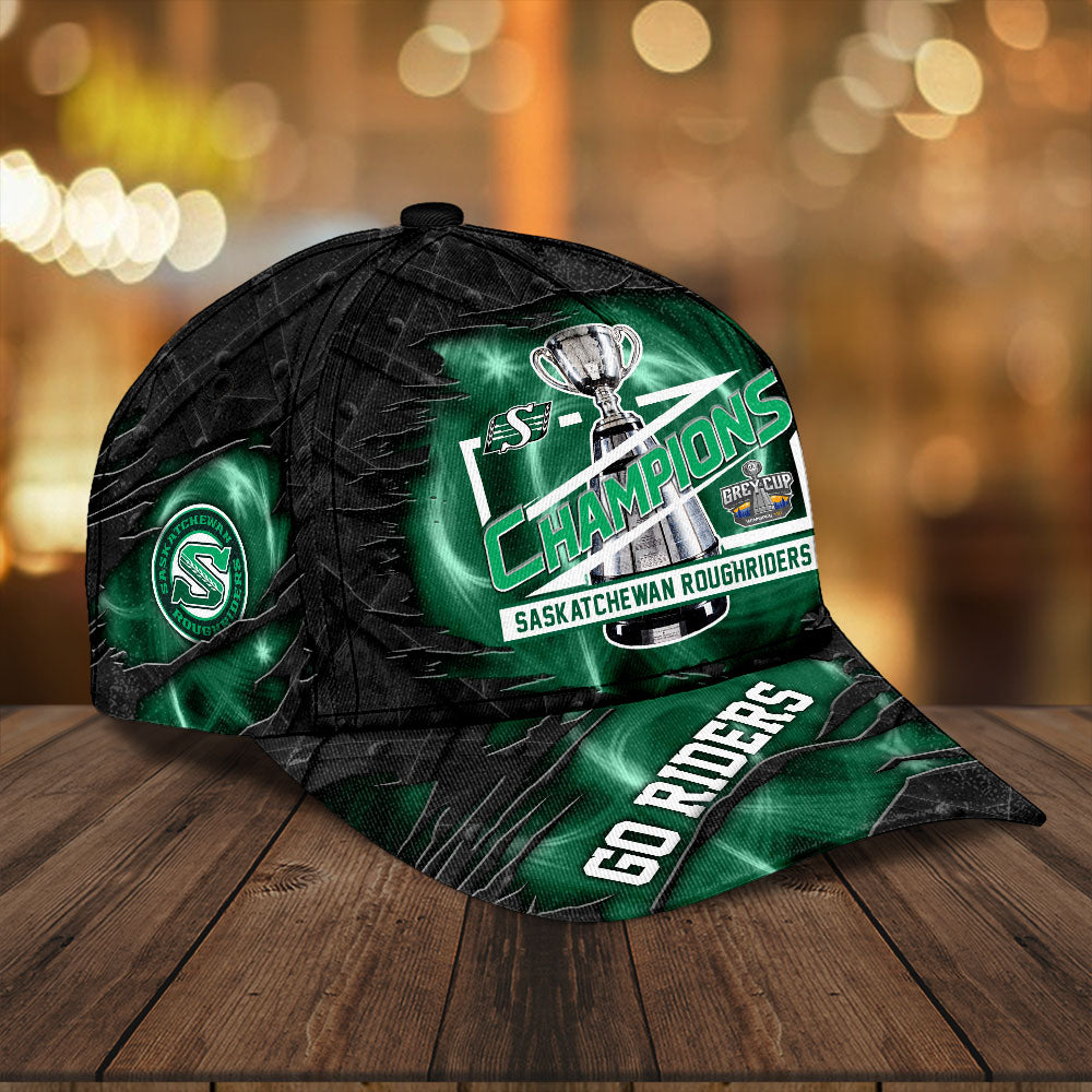 Saskatchewan Roughriders 2025 Grey Cup Champions Classic Cap – HOATT14720