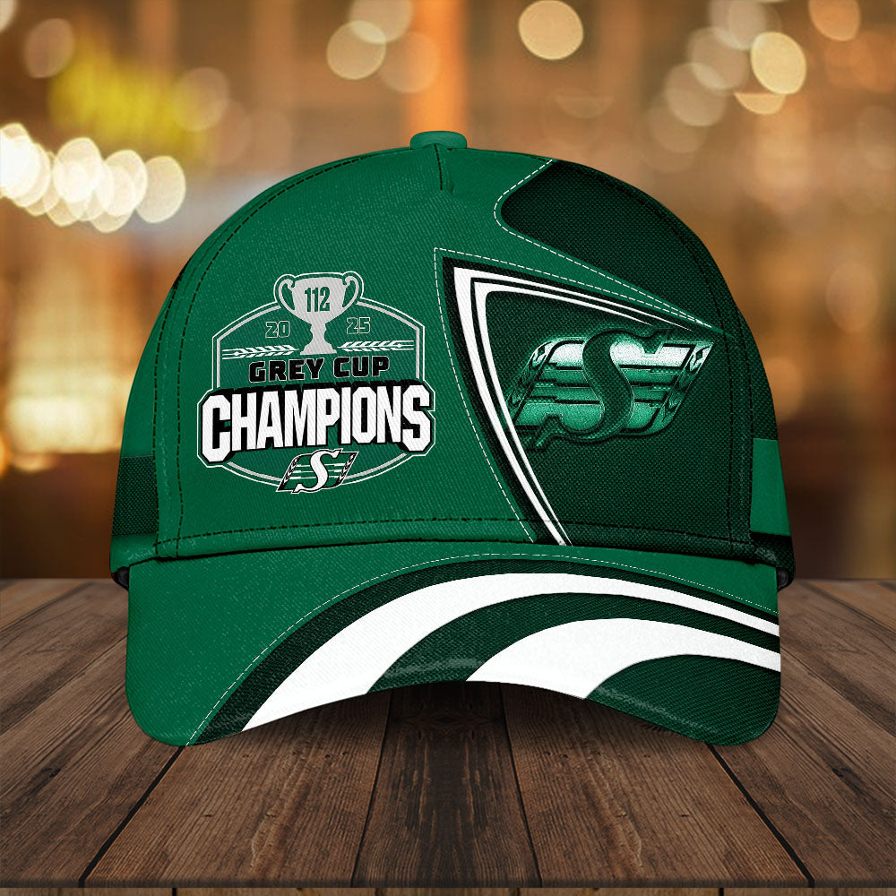 Saskatchewan Roughriders 2025 Grey Cup Champions Classic Cap – HOATT14747
