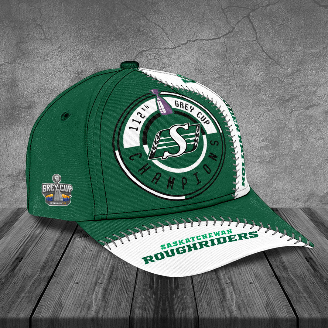 Saskatchewan Roughriders 2025 Grey Cup Champions Classic Cap – TANTN18814