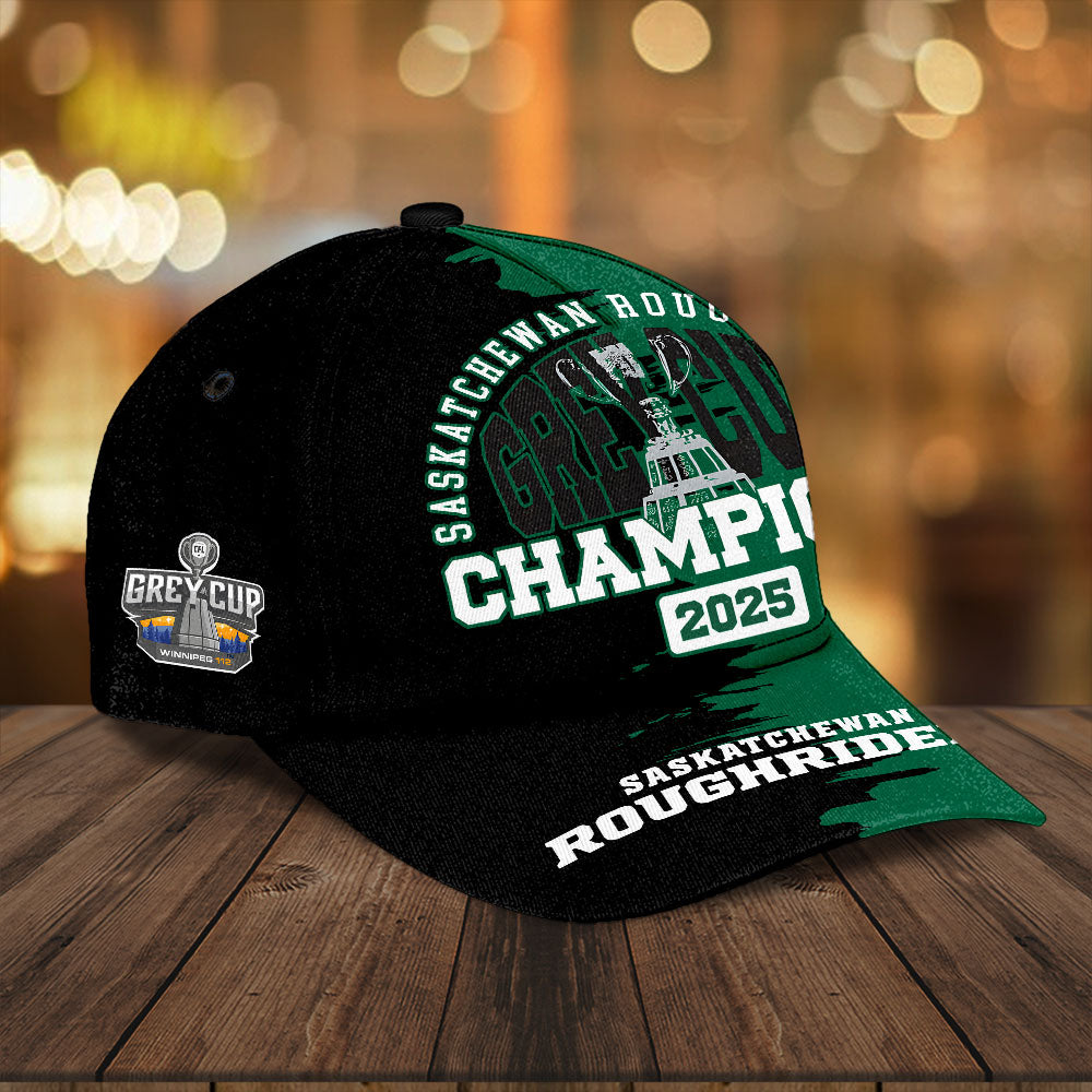 Saskatchewan Roughriders 2025 Grey Cup Champions Classic Cap – TANTN18816