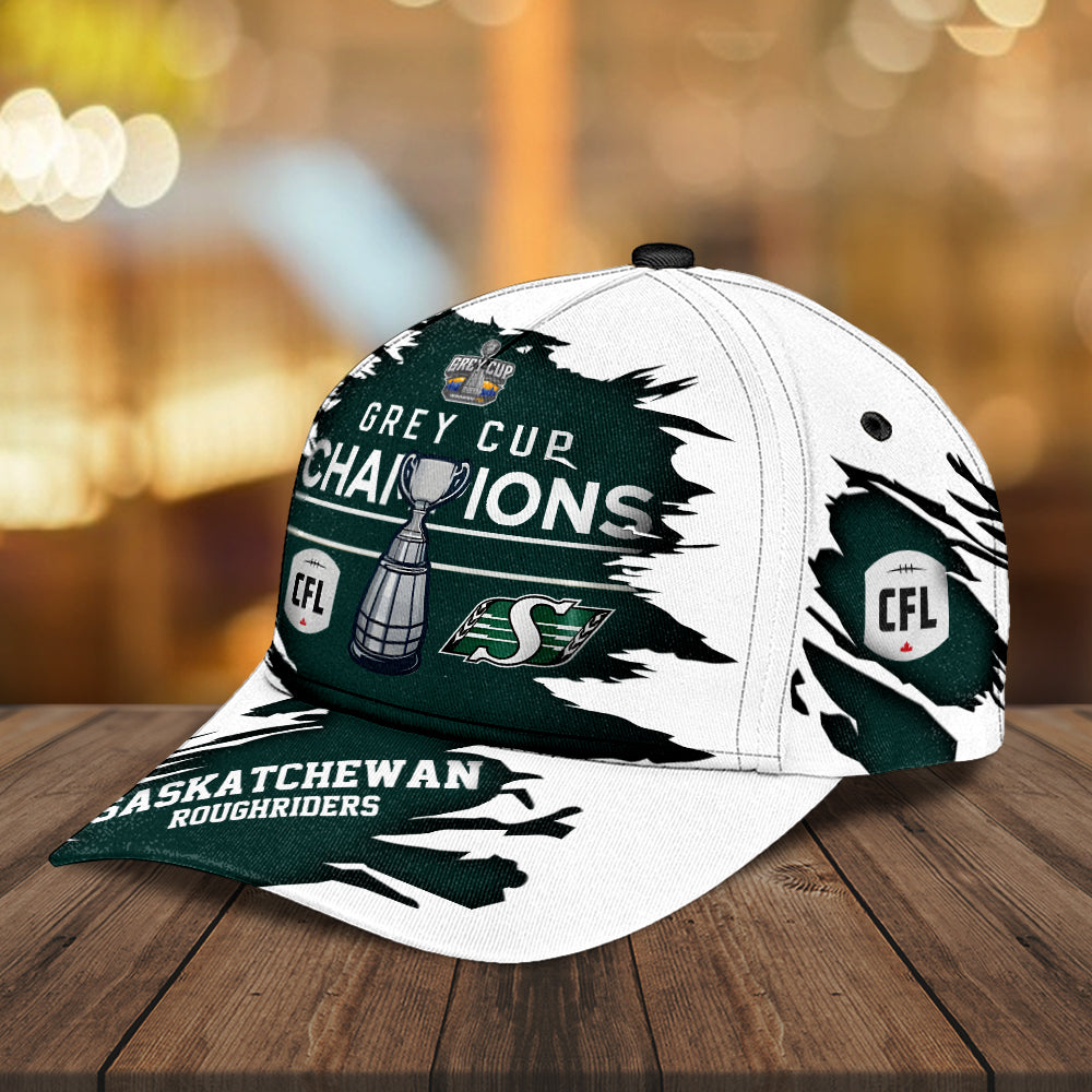 Saskatchewan Roughriders 2025 Grey Cup Champions Classic Cap – MAITM13805