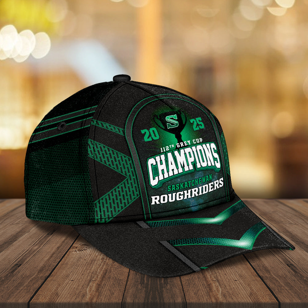 Saskatchewan Roughriders 2025 Grey Cup Champions Classic Cap – MAITM13813