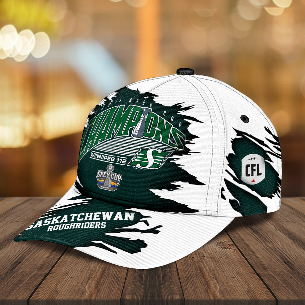 Saskatchewan Roughriders 2025 Grey Cup Champions Classic Cap – MAITM13835