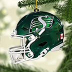 Saskatchewan Roughriders 2025 Grey Cup Champions Custom Shape 2-sided Acrylic Ornament – TANTN18846
