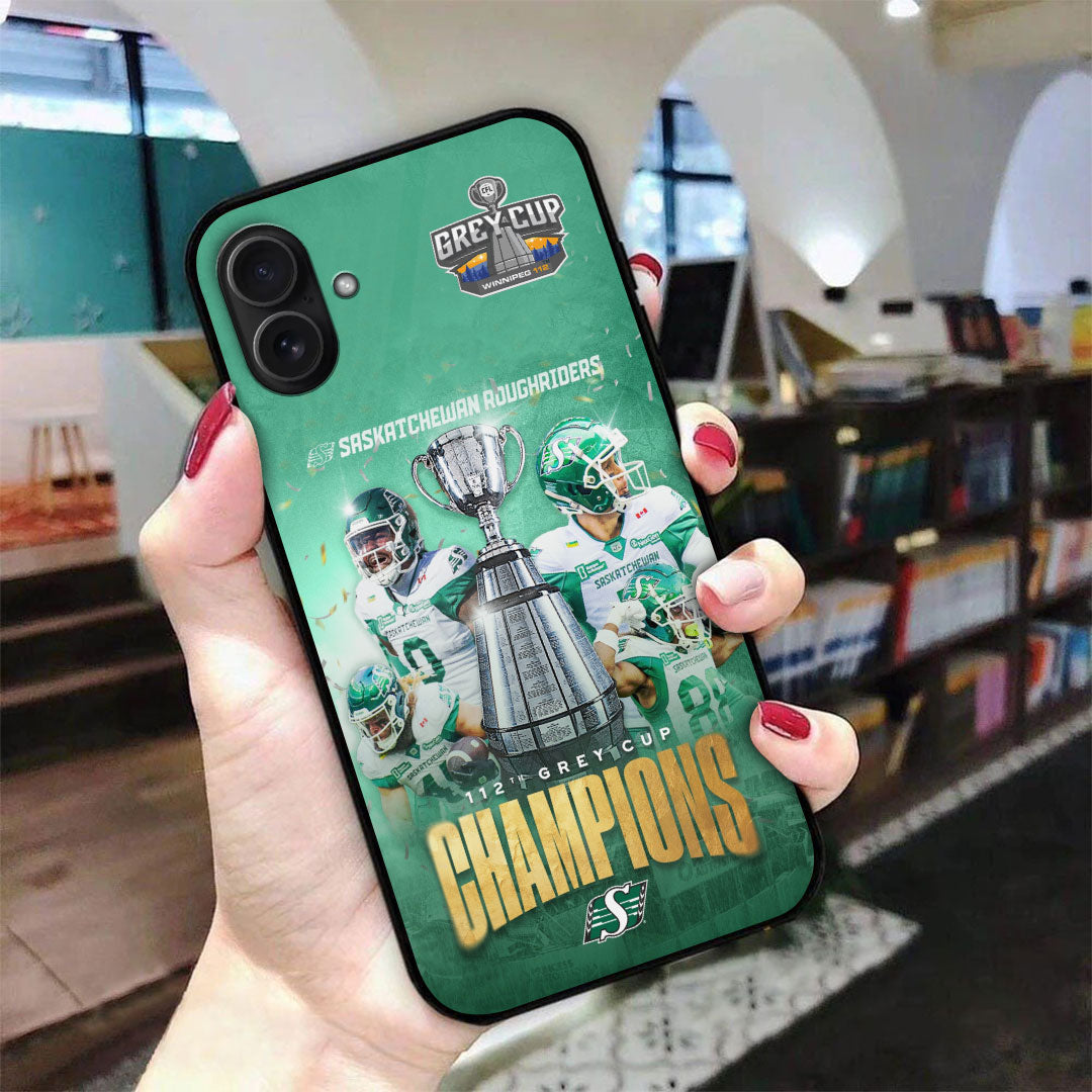 Saskatchewan Roughriders 2025 Grey Cup Champions Phone Case – MAITM13799