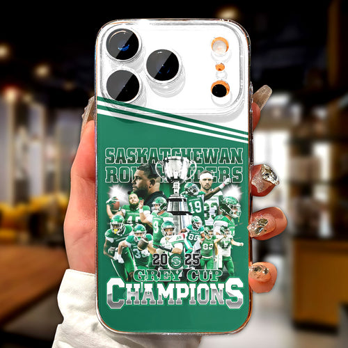 Saskatchewan Roughriders 2025 Grey Cup Champions Phone Case – HOATT14715