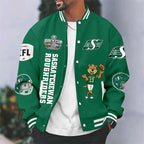 Saskatchewan Roughriders 2025 Grey Cup Champions Varsity Jacket – HOATT14863