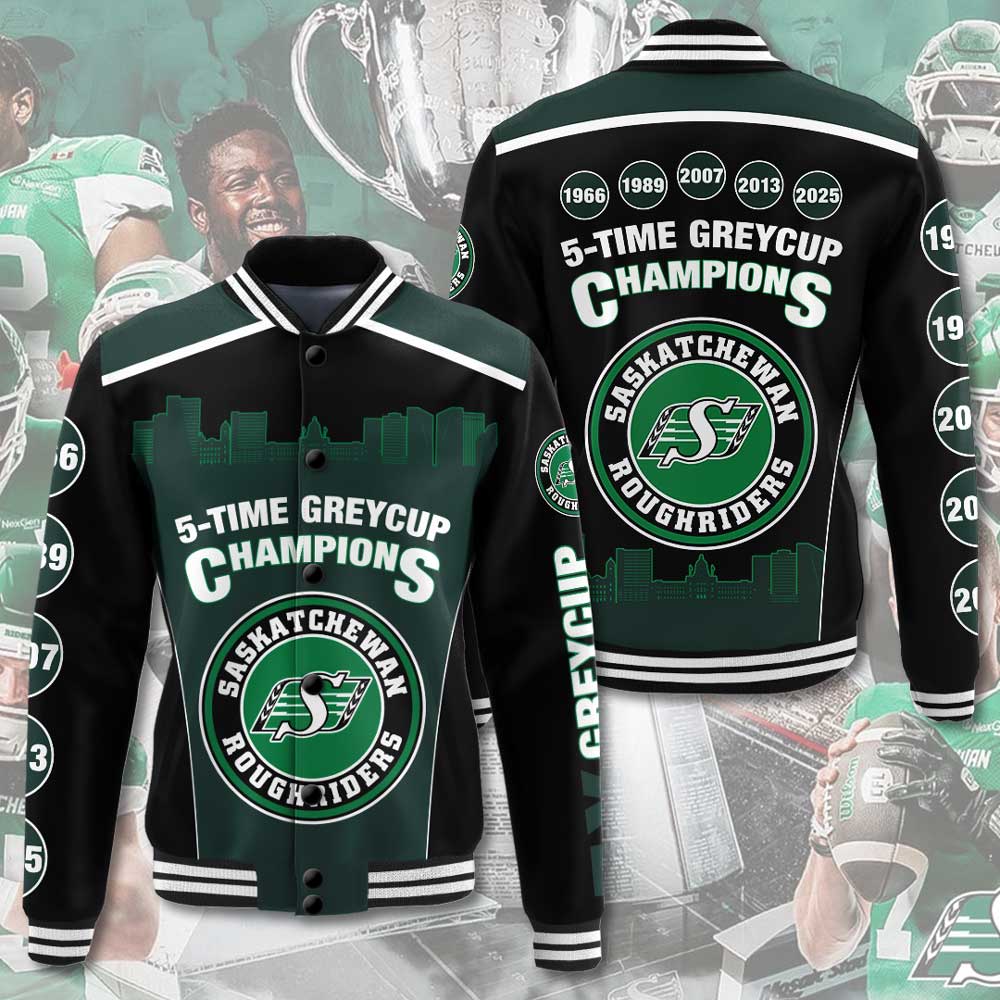 Saskatchewan Roughriders Varsity Jacket – TMTHU2371