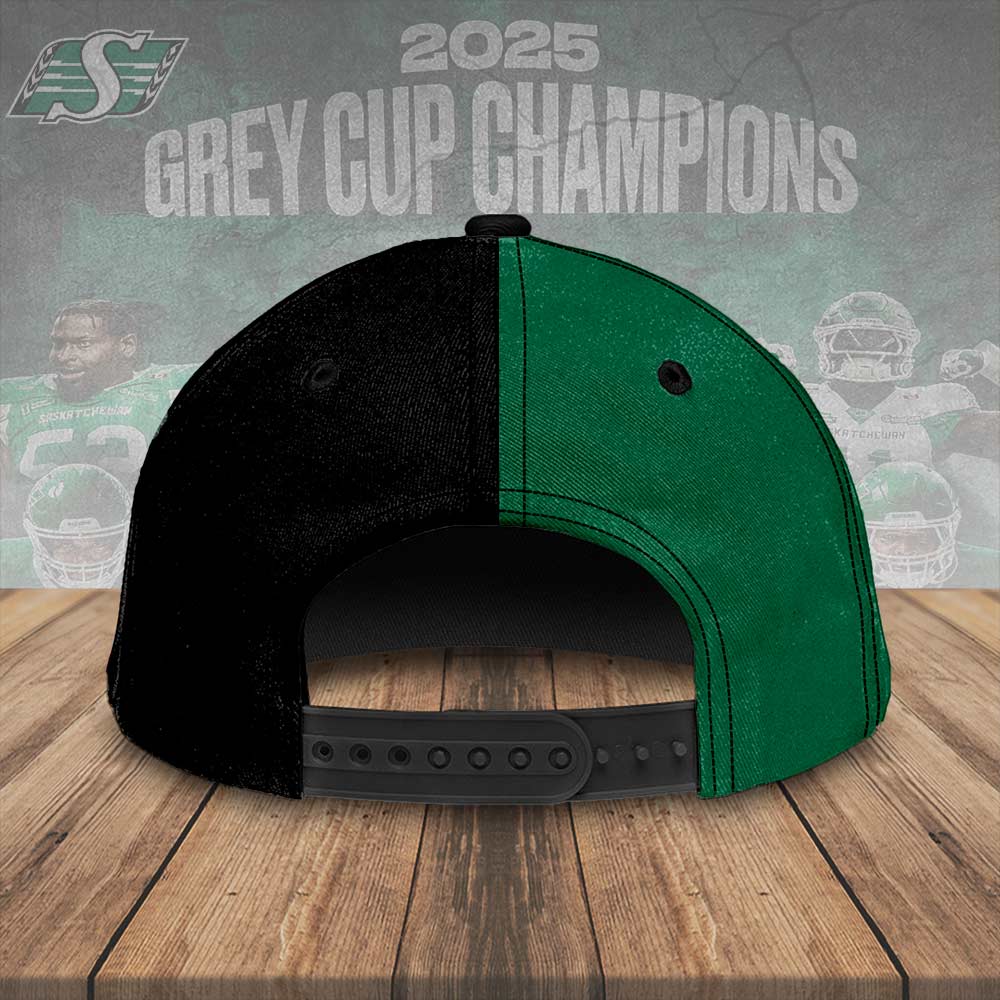 Saskatchewan Roughriders 2025 Grey Cup Champions Classic Cap – HOATT14759