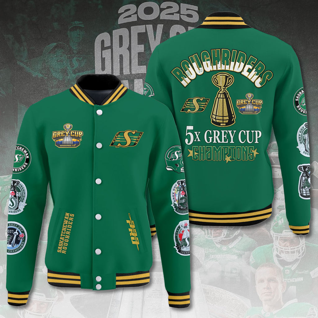 Saskatchewan Roughriders Varsity Jacket – TMTHU2247