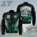 Saskatchewan Roughriders 2025 Grey Cup Champions 3D Bomber Jacket – HOATT15138
