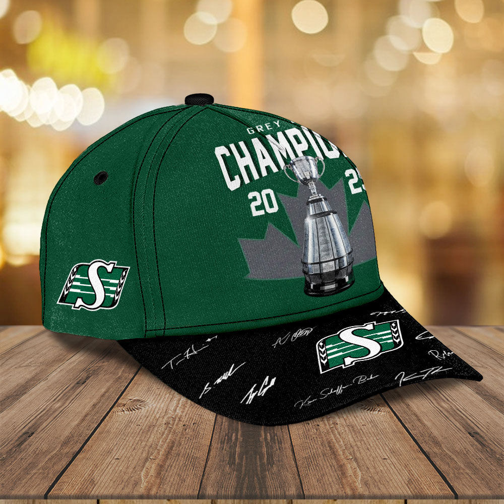 Saskatchewan Roughriders 2025 Grey Cup Champions Classic Cap – TMTHU2257
