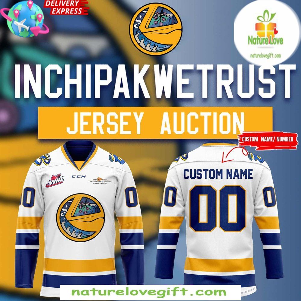 Saskatoon Blades Hockey Jersey Inchipakwetrust Special Edition