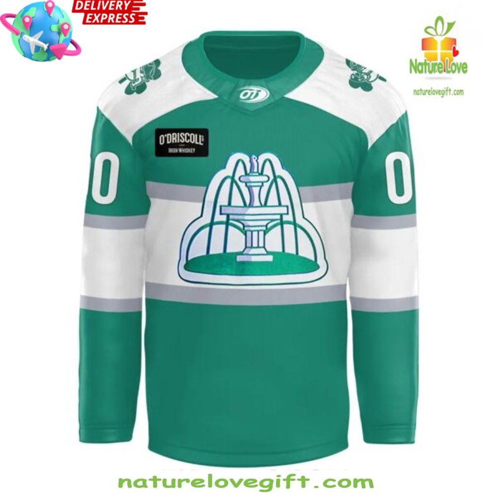 Ghost Pirates Hockey Jersey St Patricks Day 2026 Savannah