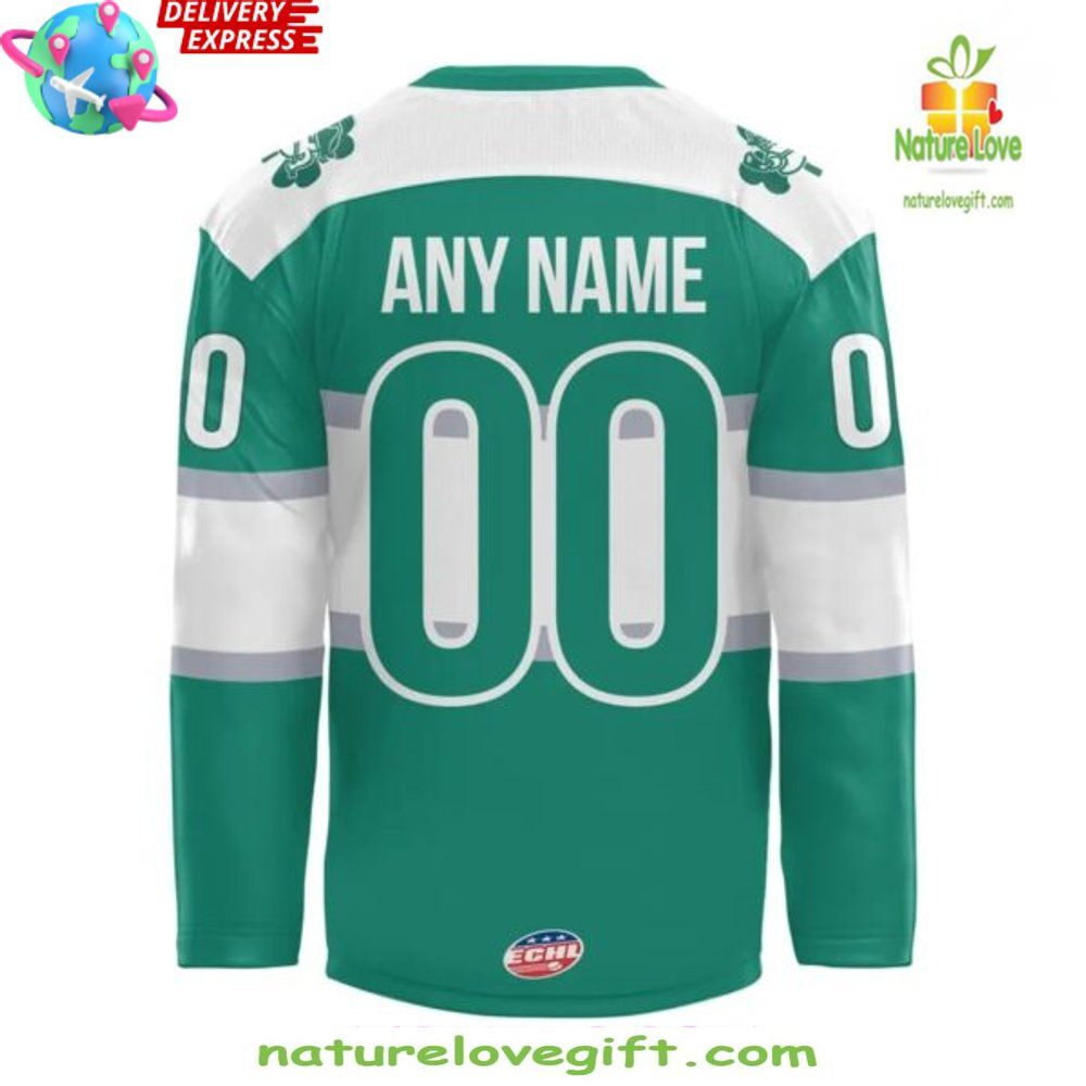 Ghost Pirates Hockey Jersey St Patricks Day 2026 Savannah