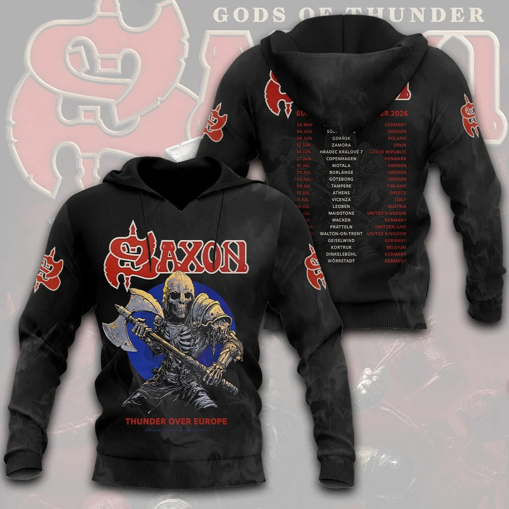 Saxon Thunder Over Europe 2026 3D Apparel – TANTN25388