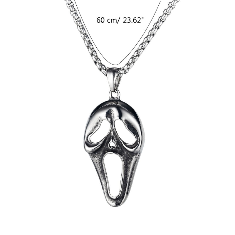 Scream Ghostface Pendant Necklace – MAITMDROP134
