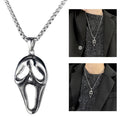 Scream Ghostface Pendant Necklace – MAITMDROP134