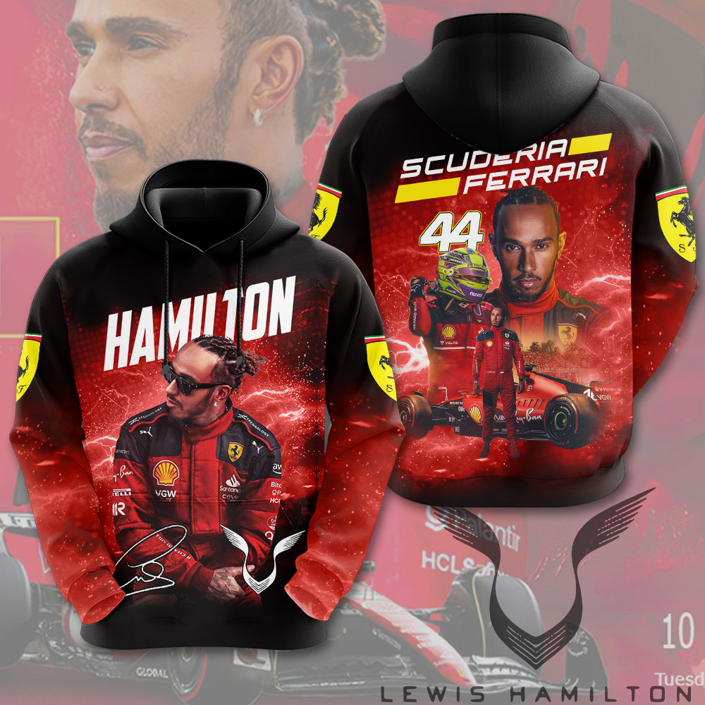Scuderia Ferrari x Lewis Hamilton 3D Apparel – MAITM 9363