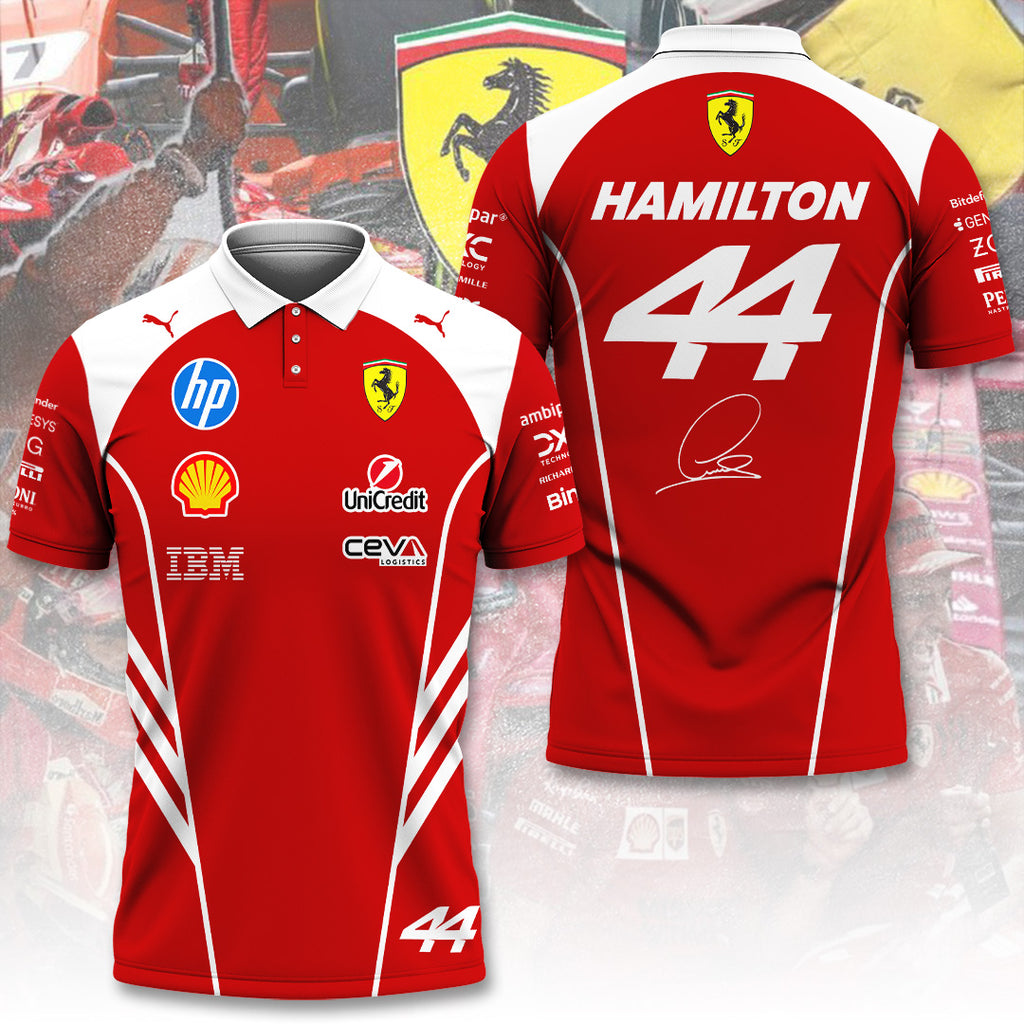 Scuderia Ferrari F1 Team x Lewis Hamilton 2026 3D Apparel – TANTN21601