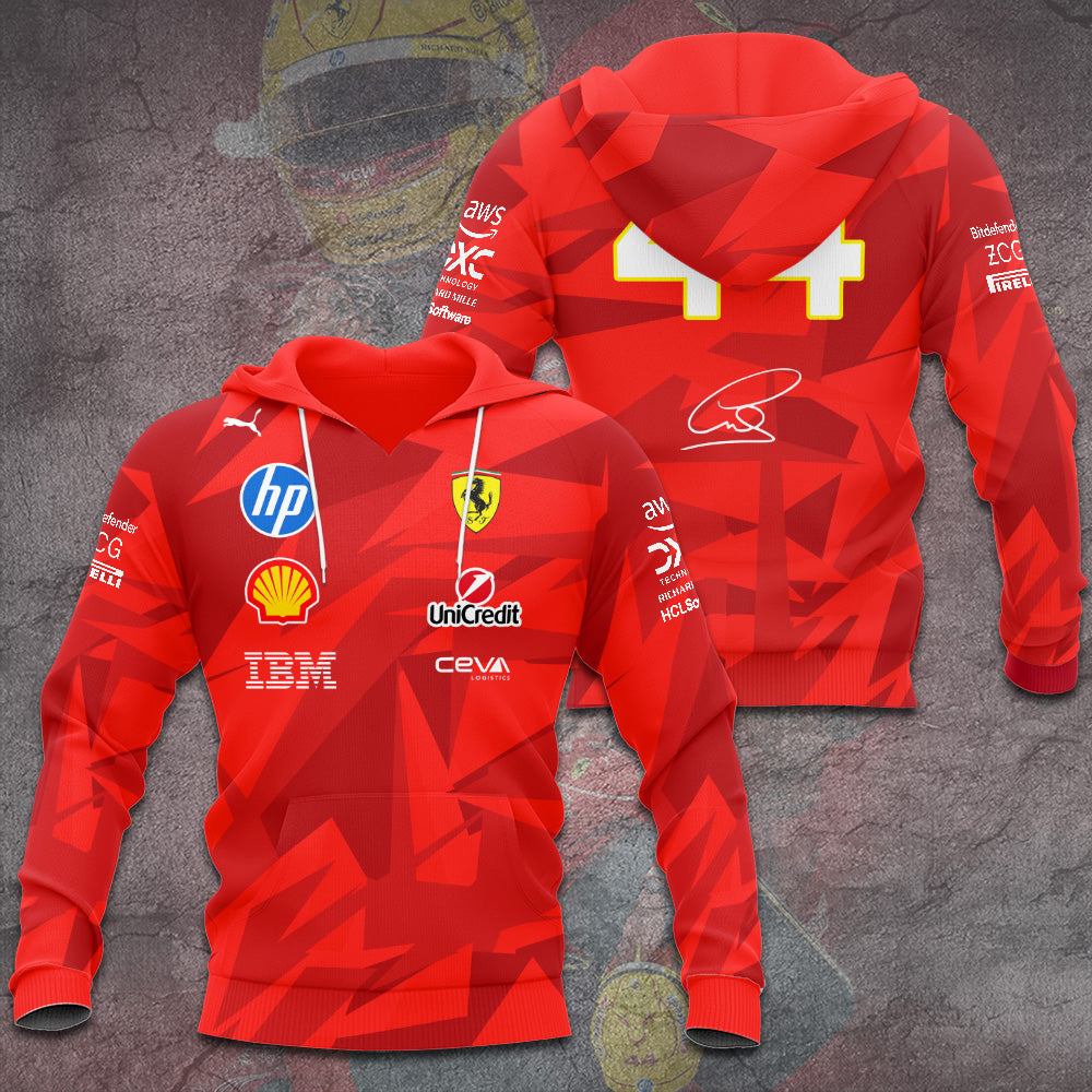 Scuderia Ferrari Las Vegas x Lewis Hamilton 3D Apparel – TANTN18784