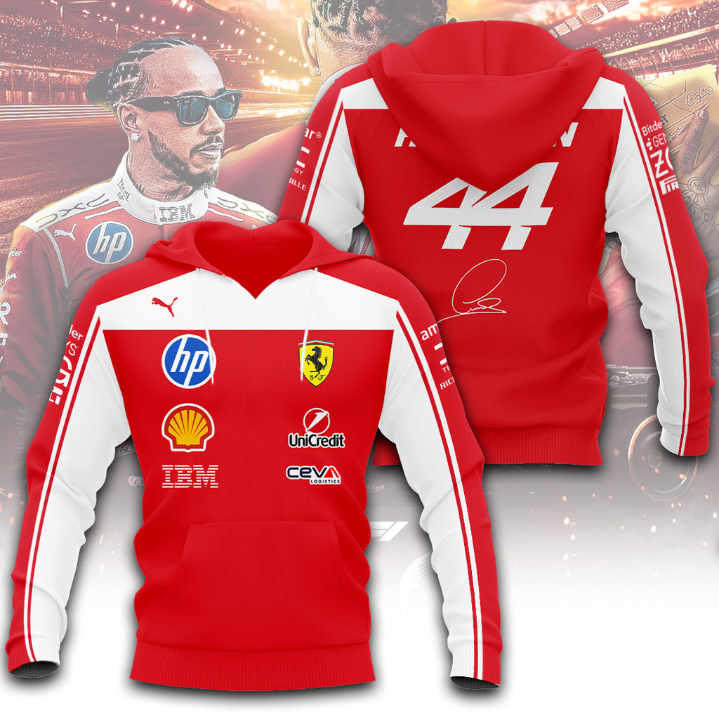 Scuderia Ferrari F1 Team x Lewis Hamilton 2026 3D Apparel – TANTN22479