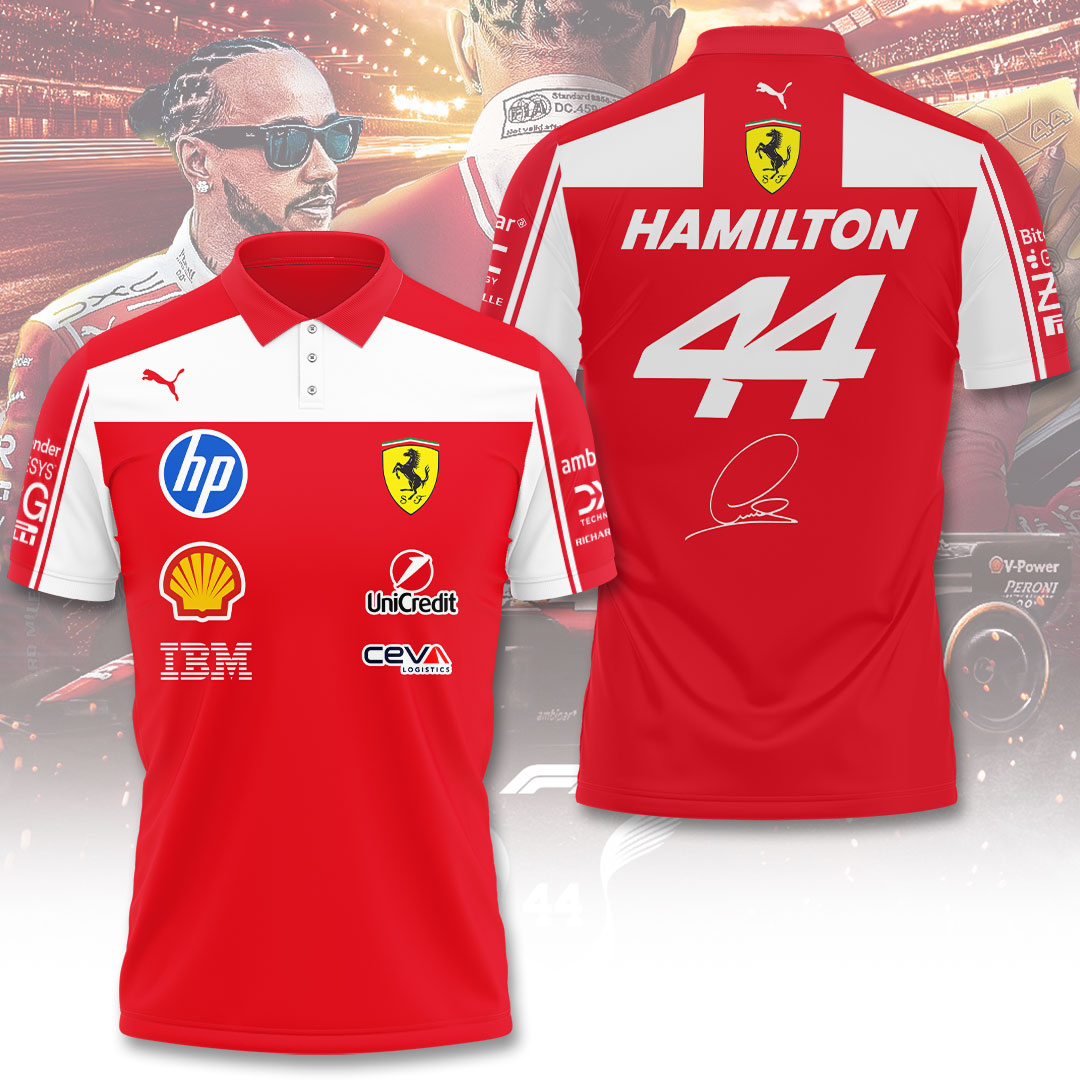 Scuderia Ferrari F1 Team x Lewis Hamilton 2026 3D Apparel – TANTN22479