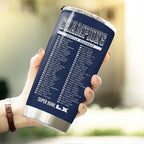 Seattle Seahawks 2025 Super Bowl LX Champions Tumbler Cup – GNE5918