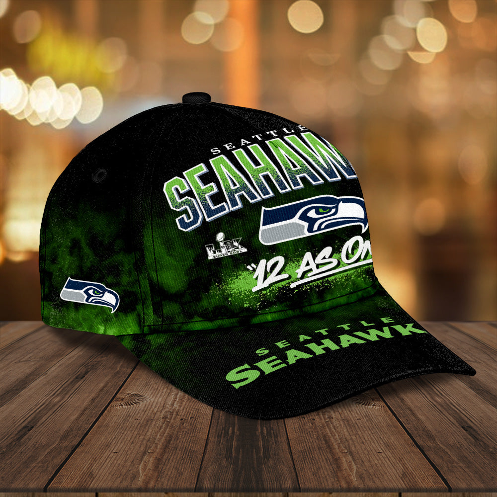 Seattle Seahawks 2025 Super Bowl LX Champions Classic Cap – GNE5187