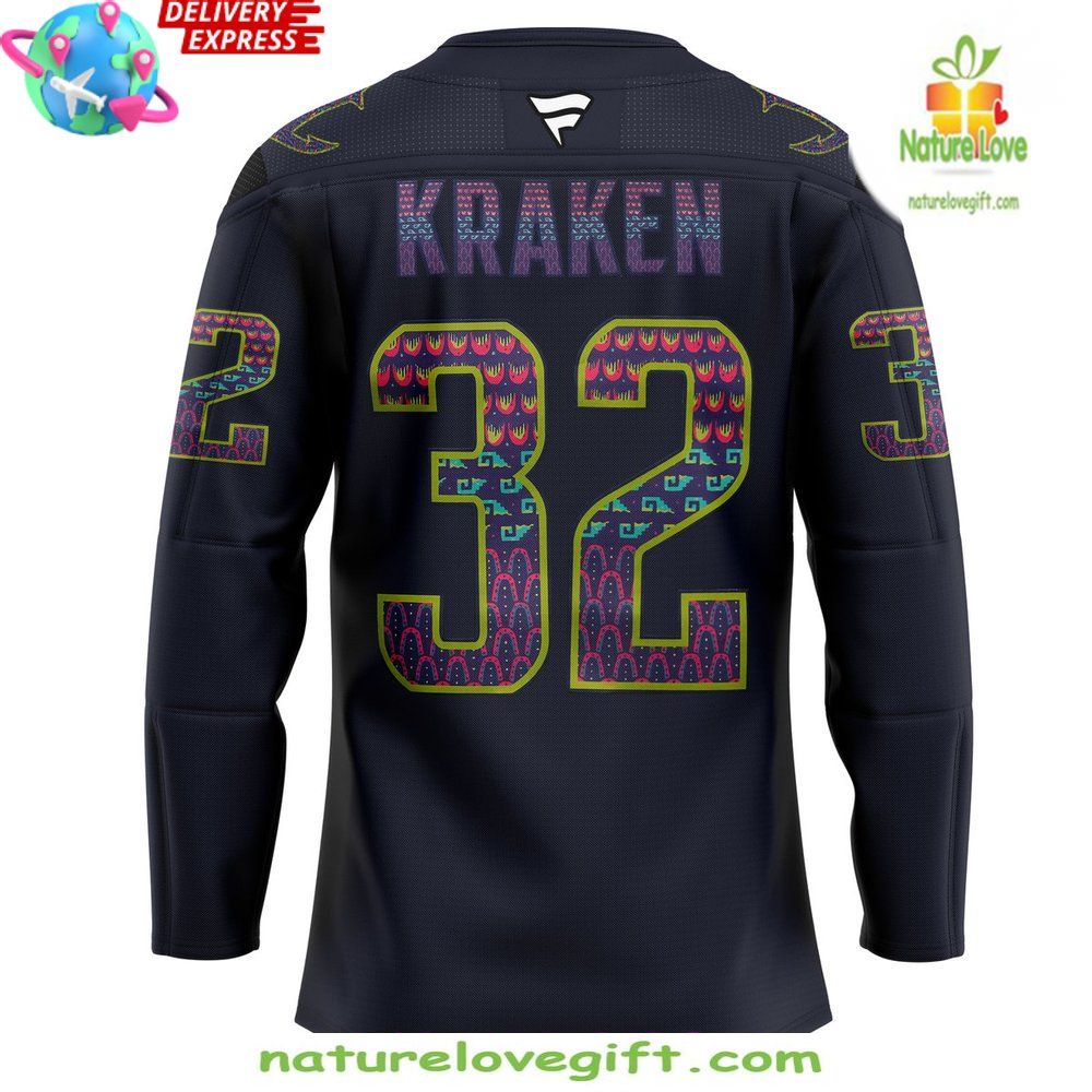 Seattle Kraken 2026 Hispanic Heritage Jersey Hockey