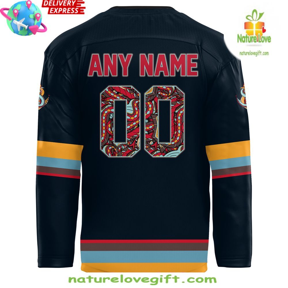 Seattle Kraken 2026 Lunar New Year Hockey Jersey Custom