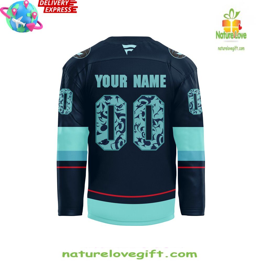 Seattle Kraken 2026 Native Heritage Hockey Jersey