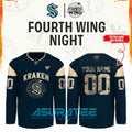 Seattle Kraken x Fourth Wing Night 2026 Hockey Jersey