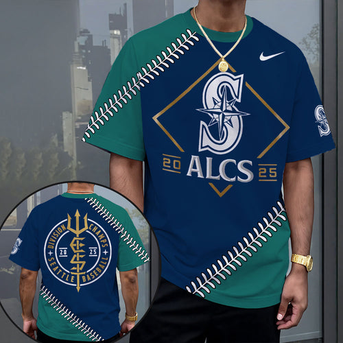 Seattle Mariners ALCS 2025 3D Apparel – MAITM13375
