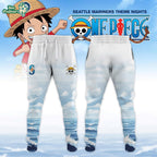 Seattle Mariners x One Piece Night 2026 Anime Baseball Jersey Version 2