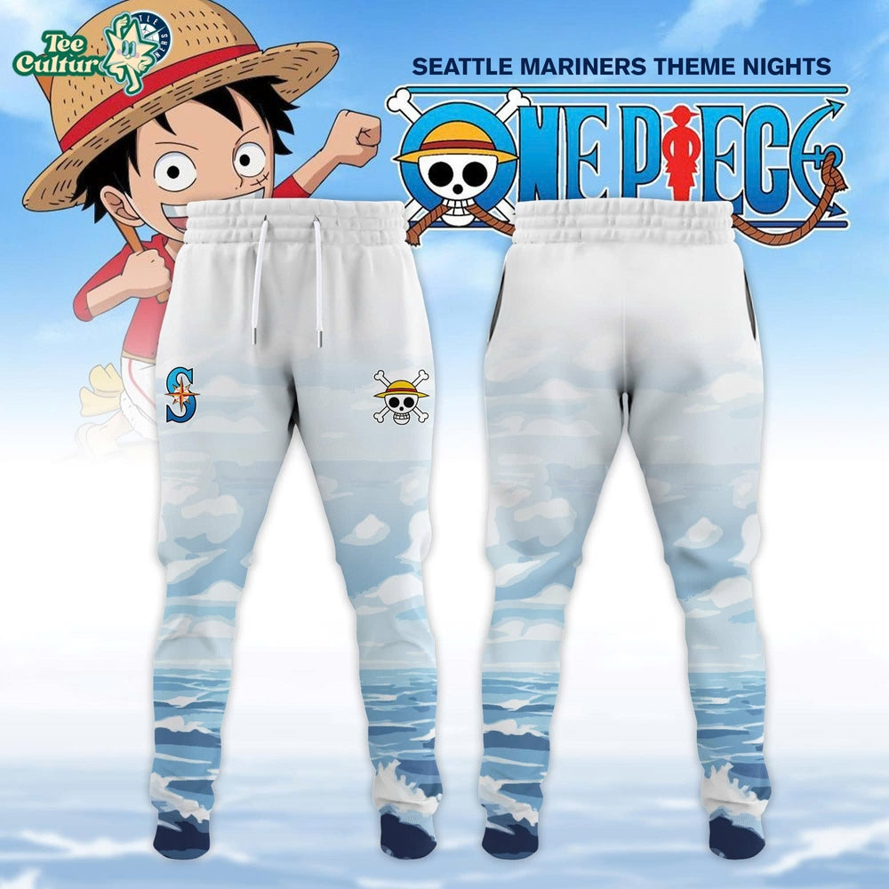 Seattle Mariners x One Piece Night 2026 Anime Baseball Jersey Version 2