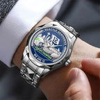 Seattle Seahawks 2025 NFC Champions Alloy Luxury Quartz Watch – MAITM14618