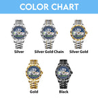Seattle Seahawks 2025 NFC Champions Alloy Luxury Quartz Watch – TANTN20680