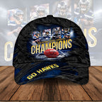 Seattle Seahawks 2025 NFC Champions Classic Cap – HOATT15903