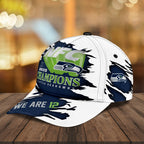 Seattle Seahawks 2025 NFC Champions Classic Cap – MAITM14613