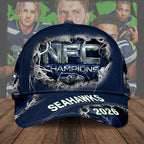 Seattle Seahawks 2025 NFC Champions Classic Cap – TMTHU3699
