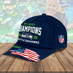 Seattle Seahawks 2025 NFC West Champions Classic Cap – HOATT15527