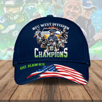 Seattle Seahawks 2025 NFC West Champions Classic Cap – HOATT15843
