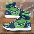 Seattle Seahawks 2025 Super Bowl LX Champions AJ1 Sneaker – TMTHU3982