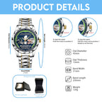 Seattle Seahawks 2025 Super Bowl LX Champions Alloy Luxury Quartz Watch – TANTN21042