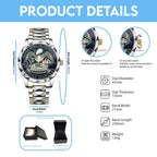 Seattle Seahawks 2025 Super Bowl LX Champions Alloy Luxury Quartz Watch – TANTN21043