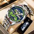 Seattle Seahawks 2025 Super Bowl LX Champions Alloy Luxury Quartz Watch – TANTN21052