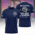 Seattle Seahawks 2025 Super Bowl LX Champions 3D Apparel – TANTN20995