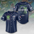 Seattle Seahawks 2025 Super Bowl LX Champions Baseball Jersey – HOATT16179