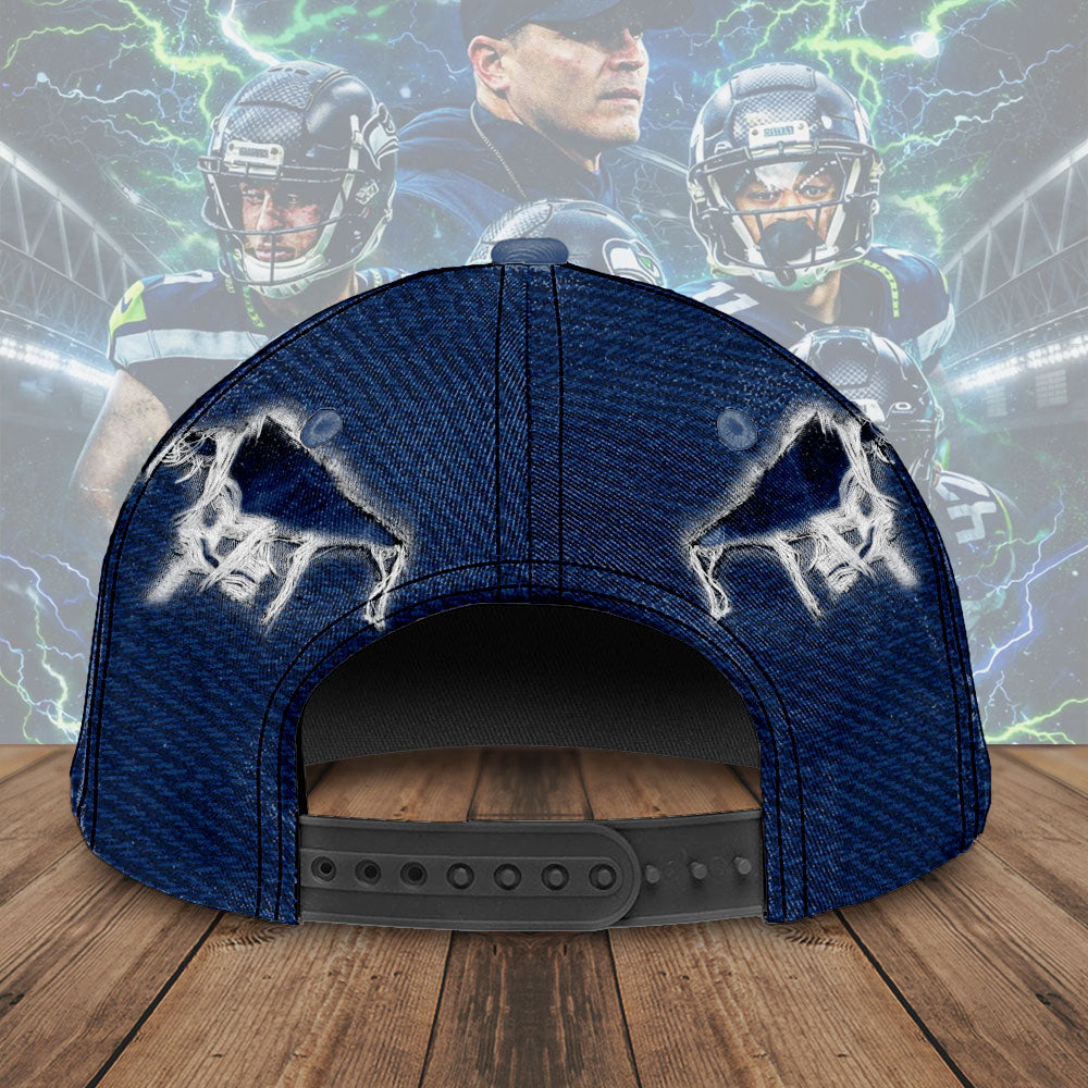 Seattle Seahawks 2025 Super Bowl LX Champions Classic Cap – TMTHU3852